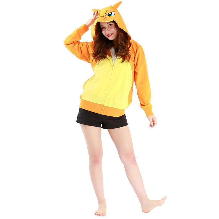 SAZAC Kigurumi Hoodie Pokemon Charizard TMY063 Unisex Adult One-Size H68cm NEW_4