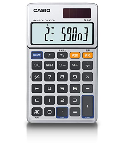 Casio Calculator Game Calculator Notebook Type 10 digitS SL-880-N NEW from Japan_1