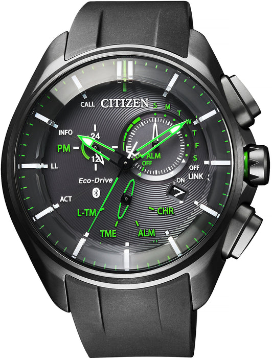 CITIZEN Watch Eco-Drive Bluetooth Super Titanium Model BZ1045-05E Men's Black_1