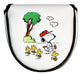 Peanuts Snoopy Woodstock Golf Putter Head cover D type H-160 NEW from Japan_1