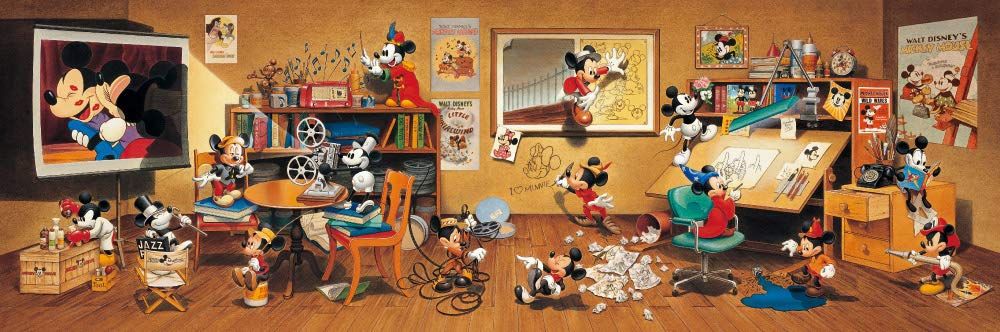 456 piece Jigsaw puzzle Disney Mickey Mouse Large Gathering! ‎DG-456-736 NEW_1