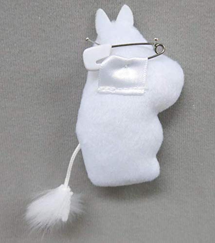 Moomin Small Plush 9cm Height Badge SEKIGUCHI NEW from Japan_2