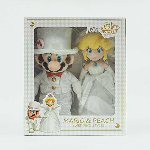 Super Mario Odyssey OD04 Mario &amp; Peach Wedding Set NEW from Japan_1