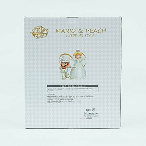 Super Mario Odyssey OD04 Mario &amp; Peach Wedding Set NEW from Japan_3