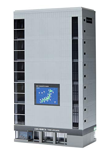 Tomix N Gauge 4245 Large Office Building Gray with sticker NEW from Japan_2