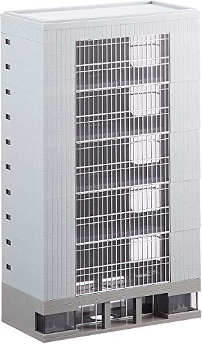 Tomix N Gauge 4245 Large Office Building Gray with sticker NEW from Japan_3