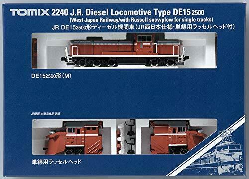 Tomix N Scale J.R. Diesel Locomotive Type DE15-2500 NEW from Japan_5