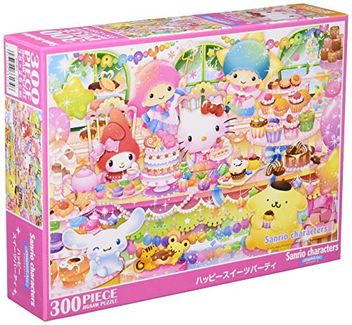 Beverly 300Pcs Jigsaw Puzzle Happy Sweets Party 26×38cm Sanrio characters NEW_1