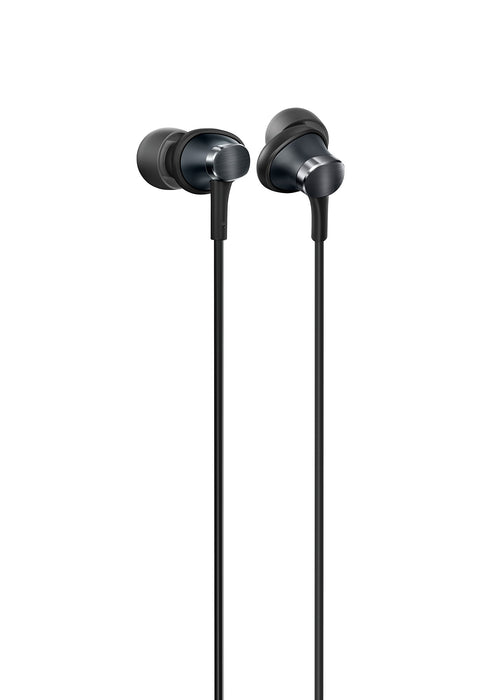 Panasonic Hi-Res Canal Type Earphone RP-HDE1M-K Black w/ Microphone, Controller_1