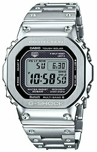 Casio GMW-B5000D-1JF G-Shock Bluetooth Watch Men's Silver JP model NEW_1