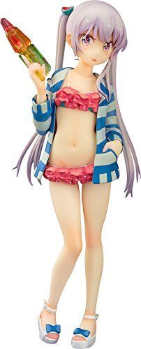 Aquamarine New Game! Aoba Suzukaze Swimsuit Style 1/8 Scale Figure from Japan_1