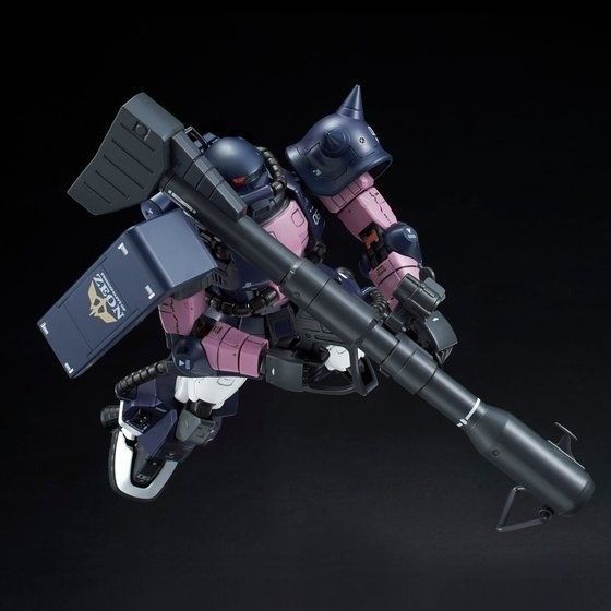 BANDAI RG 1/144 MS-06R-1A BLACK TRI-STARS ZAKU II Model Kit Gundam MSV NEW_7