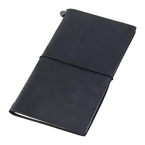MIDORI TRAVELER'S notebook Blue (Regular Size) Stationery Leather NEW from Japan_1