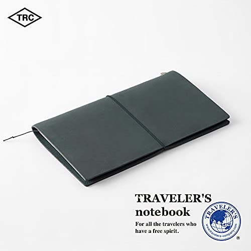 MIDORI TRAVELER'S notebook Blue (Regular Size) Stationery Leather NEW from Japan_2