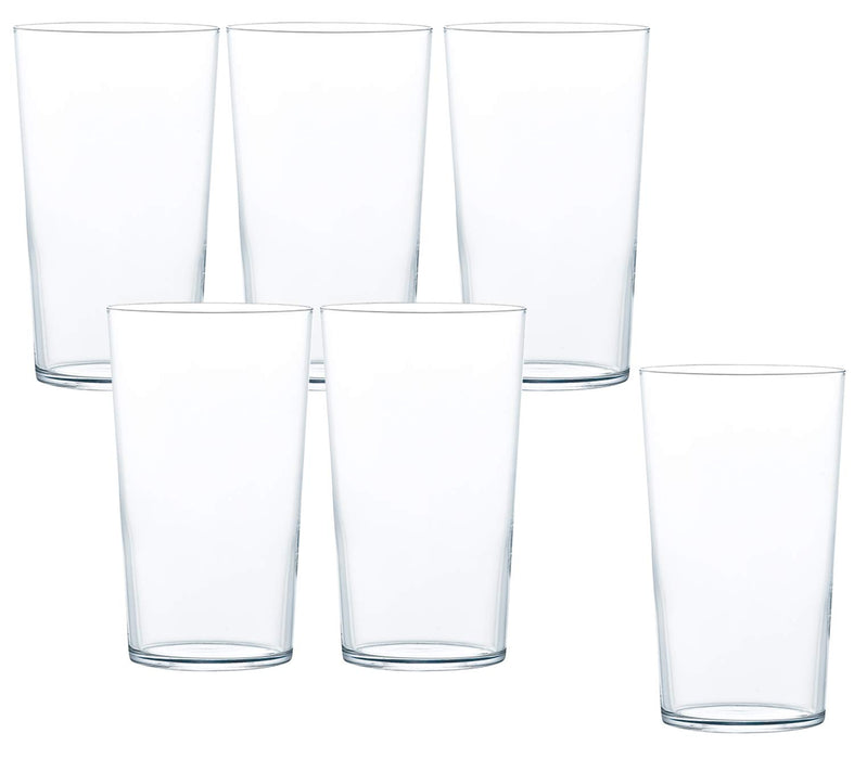 Toyo Sasaki Glass Thin Ice Tumbler Made in Japan 315ml B-21110CS 6 piece NEW_1
