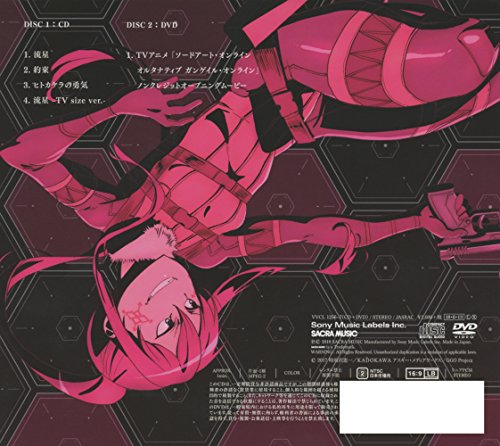 Ryuusei Yakusoku Eir Aoi Sword Art Online Alternative CD DVD VVCL-1256/7 NEW_2