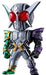 BANDAI CONVERGE KAMEN RIDER 9 (47.Kamen Rider W cyclone joker Extreme) Figure_1