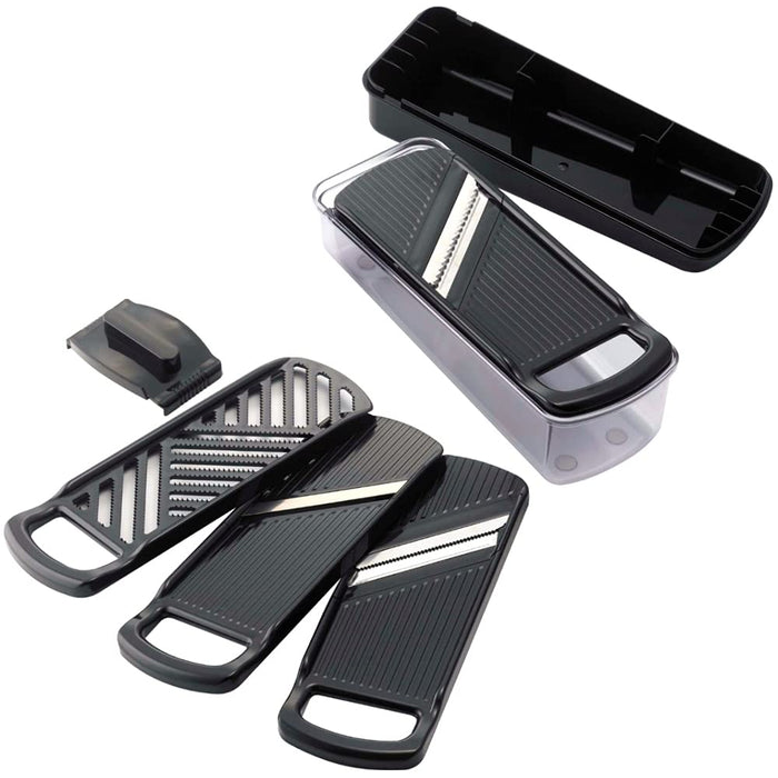 Shimomura Kihan Slicer Cooker Set SUGOKIRE Black Made in Japan 43881 NEW_1