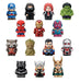 Marvel Soft Vinyl (SOFVI) Puppet Mascot Box Item 1 Box = 14 Pieces, All 14 set_1
