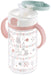 Richell Miffy outdoor straw mug 320ml New Tritan clear glass bottle pastel color_3