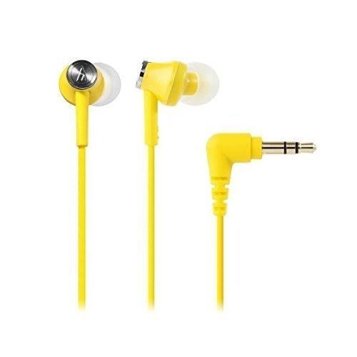 audio technica ATH-CK350M YL Dynamic In-Ear Headphones Yellow NEW from Japan_1