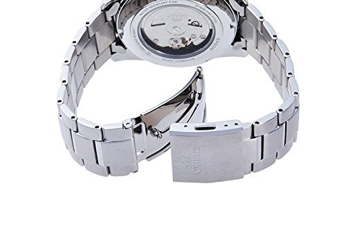 ORIENT Contemporary RN-AR0002L Semi Skeleton Mechanical Men's Watch Silver NEW_4
