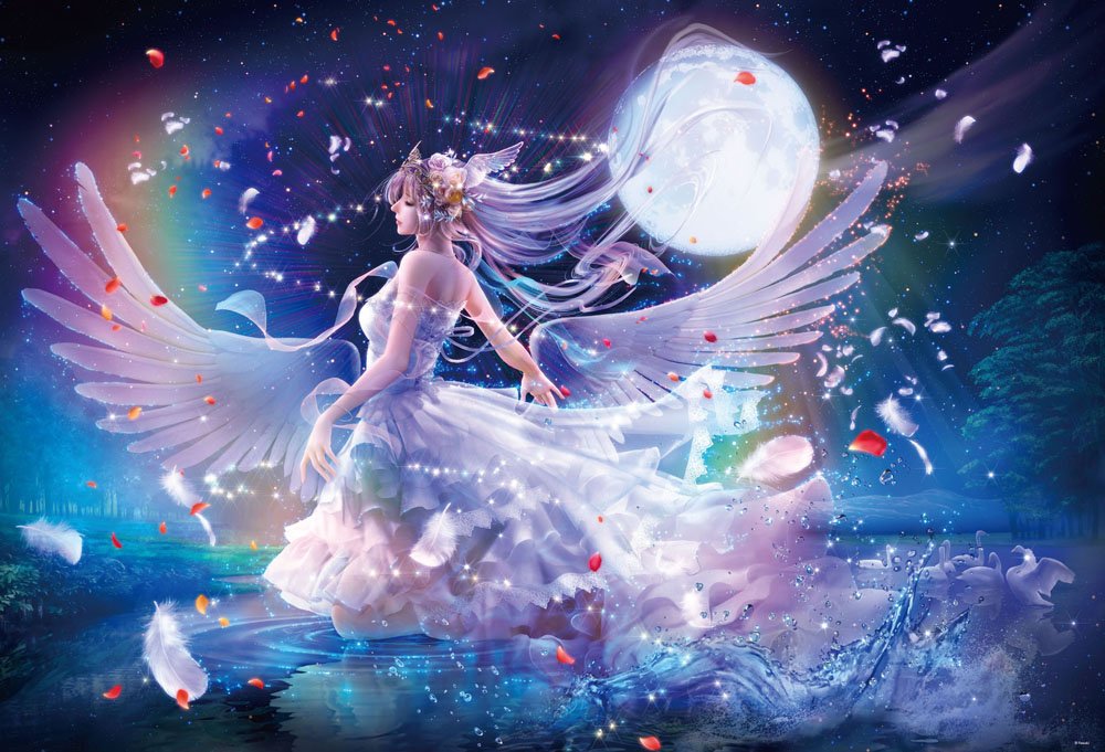1000 Piece Jigsaw Puzzle Odette From the Swan Lake (49x72cm) ‎81-118 BEVERLY NEW_1
