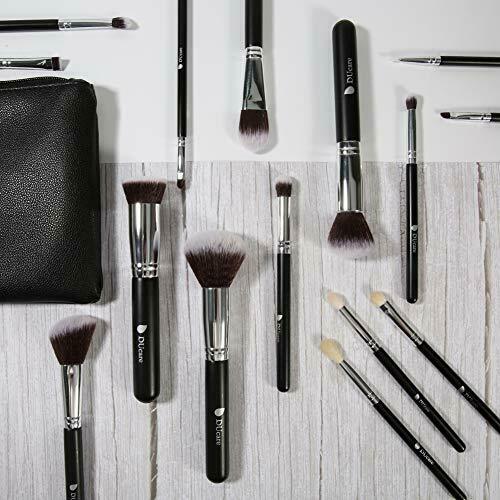 Ducare Make-up Brushes 15 pc sets with Pouch NEW from Japan_2