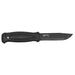 Morakniv Full tongue knife Garberg Black Carbon Leather sheath 10.9cm Black NEW_2