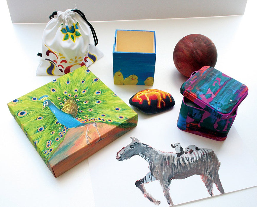 Liquitex gouache acrylic plus 12 colors (13 bottles) plastic case design set G5A_8