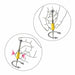 VESSEL precision screwdriver set minimum six sets of screws +0, 00, TD-56S NEW_5