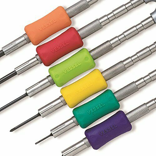 VESSEL precision screwdriver set minimum six sets of screws +0, 00, TD-56S NEW_8