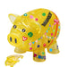 Beverly 93-Piece Jigsaw Puzzle Piggy Bank Yellow ‎50224 polyethylene 3D Puzzle_1