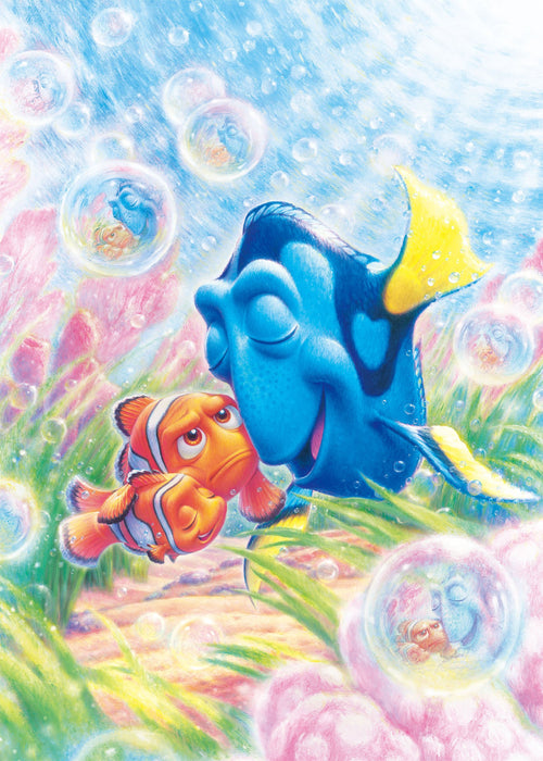 Tenyo 500piece Jigsaw Puzzle Best Friends Nemo Merlin & Dory 35x49cm ‎D-500-481_1