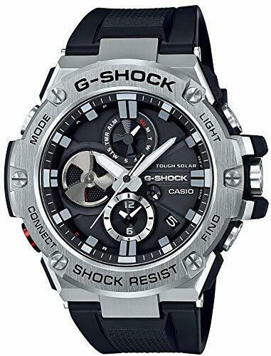 CASIO G-SHOCK Watch GST-B100-1A G-STEEL Smartphone Link Model Men's NEW_1