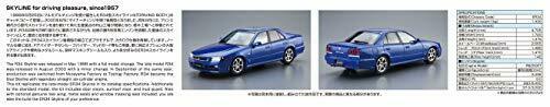 Aoshima 1/24 Nissan BNR34 Skyline 25GT Turbo '01 Plastic Model Kit NEW_6