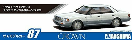 Aoshima 1/24 Toyota UZS131 Crown Royal Saloon G '89 Plastic Model Kit NEW_5