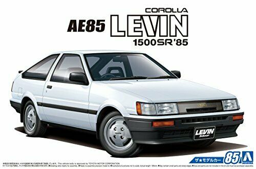 Aoshima 1/24 Toyota AE85 Corolla Levin 1500SR '84 Plastic Model Kit NEW_4