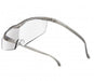 Hazuki Glasses Loupe Large 1.32 x Magnifier Clear Lens Titanium Color w/ case_1