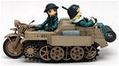 Platts Girl's Apocalypse Travel Kettenkrat w/Chito&Yuri FigureSet 1/35 Model Kit_2