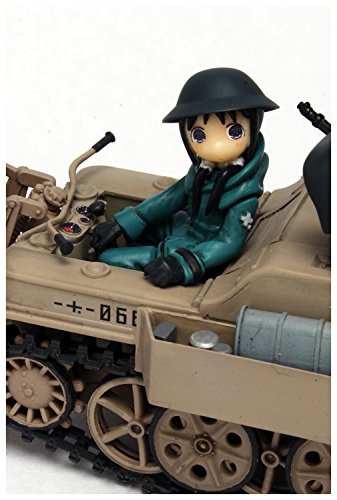 Platts Girl's Apocalypse Travel Kettenkrat w/Chito&Yuri FigureSet 1/35 Model Kit_8