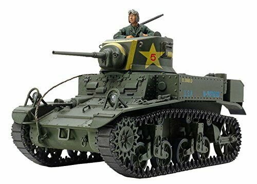 Tamiya US Light Tank(Military) M3 Stuart Late Production Plastic Model Kit NEW_1