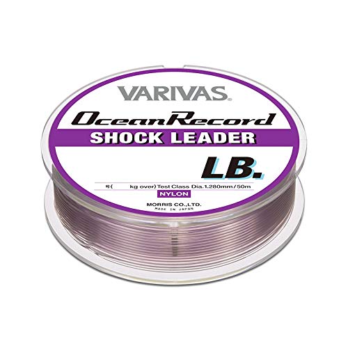 MORRIS VARIVAS Ocean Record Shock Leader Nylon 50m #14 60lb Fishing Line NEW_1