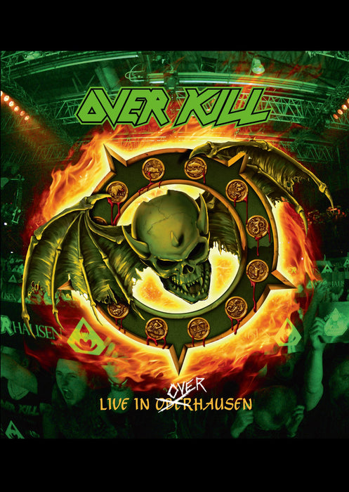 2018 OVERKILL Live In Oberhausen JAPAN BLU-RAY DISC + 2 CD SET GQXS-90320 NEW_1