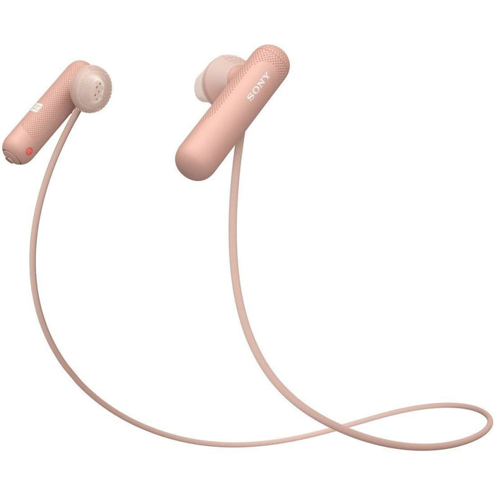 Sony WI-SP500 Open Air Bluetooth Wireless In-Ear Sports Headphones Pink NEW_1