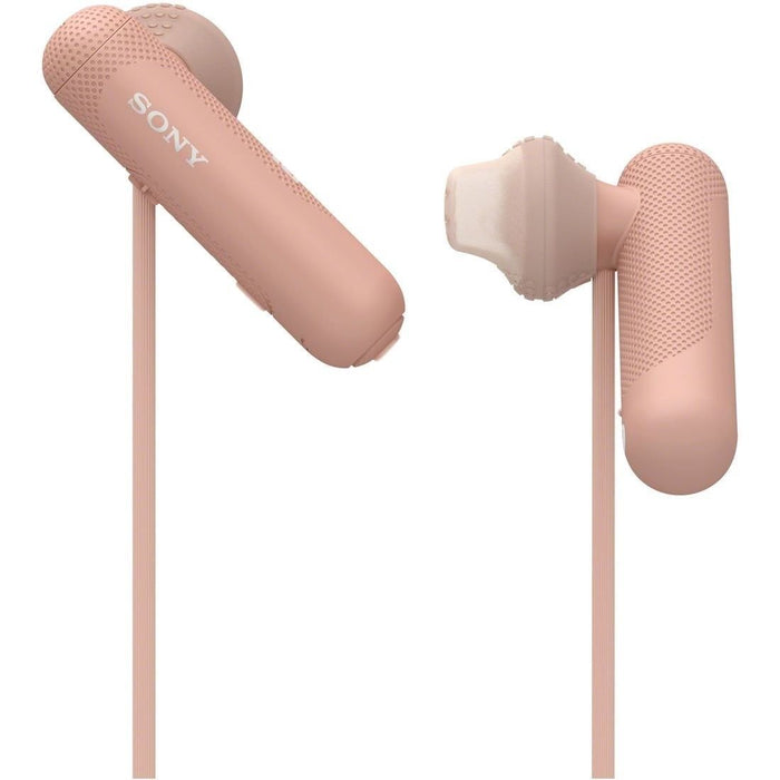 Sony WI-SP500 Open Air Bluetooth Wireless In-Ear Sports Headphones Pink NEW_2