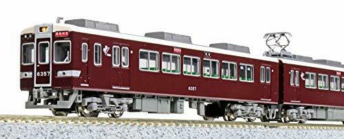 Kato N Scale Hankyu Series 6300 (with Small Window) (8-Car Set) NEW from Japan_1