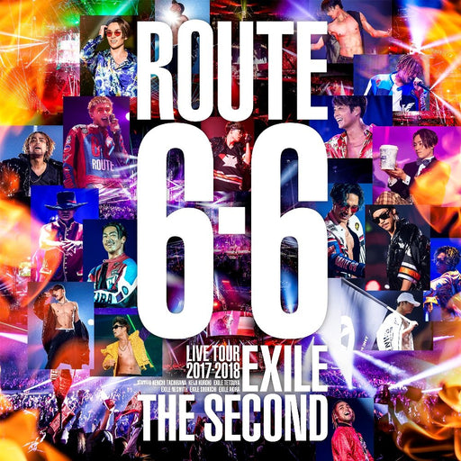 EXILE THE SECOND LIVE TOUR 2017-2018 ROUTE 6.6 Ltd/ed. Blu-ray RZXD-86573 NEW_1