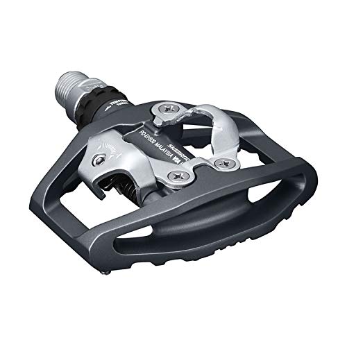 Shimano PD-EH500 SPD/Flat Pedals Black Metal with SMSH56 Creats EPDEH500 NEW_2