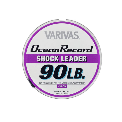 MORRIS VARIVAS Ocean Record Shock Leader Nylon 50m #22 90lb Fishing Line NEW_2